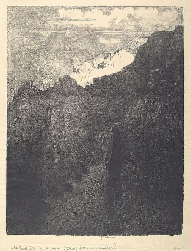The Great Gulf — Joseph Pennell