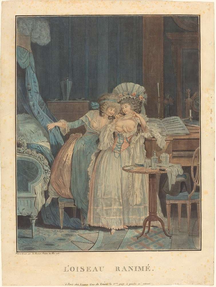 L'Oiseau ranime — Philibert-Louis Debucourt