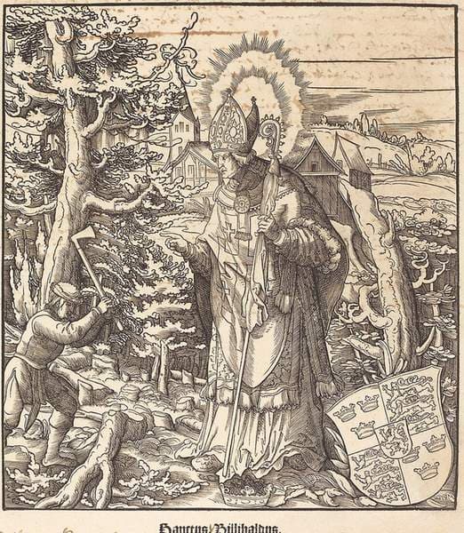 Saint Willibaldus — Leonhard Beck