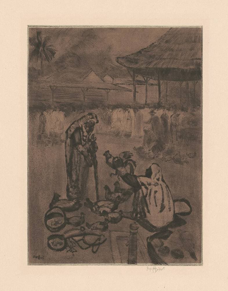 Chicken Vendor, Trinidad — George Overbury (Pop) Hart