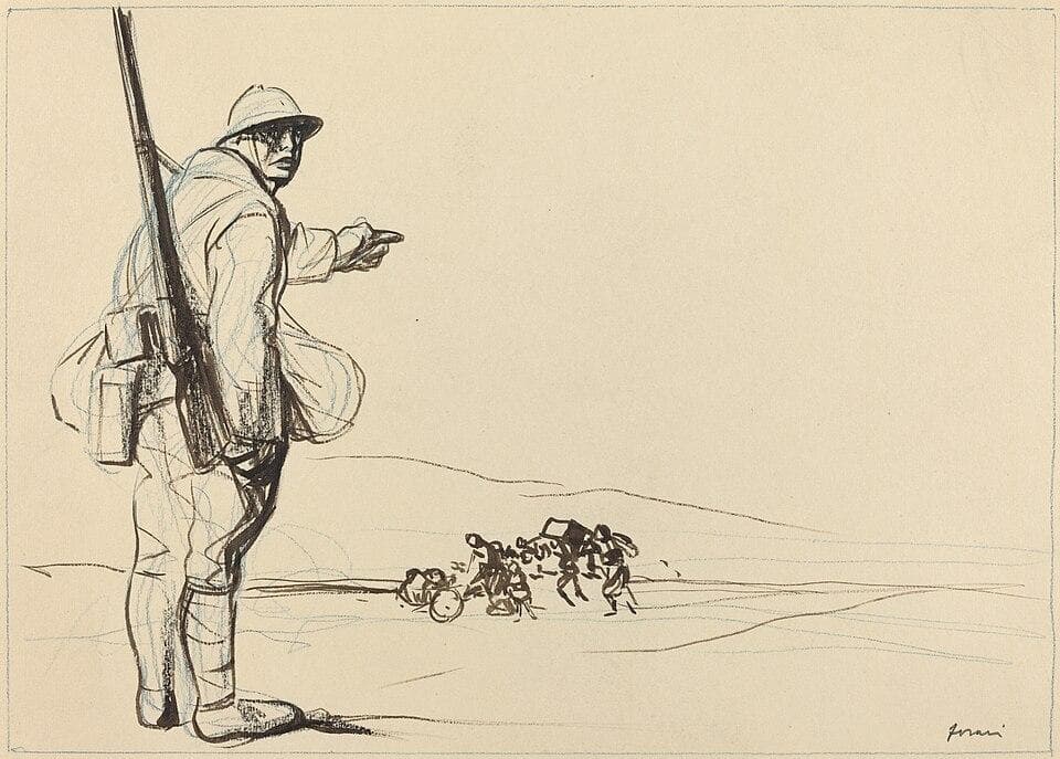 German Advance — Jean-Louis Forain