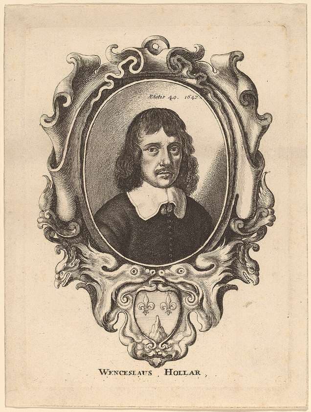 Self-Portrait — Wenceslaus Hollar