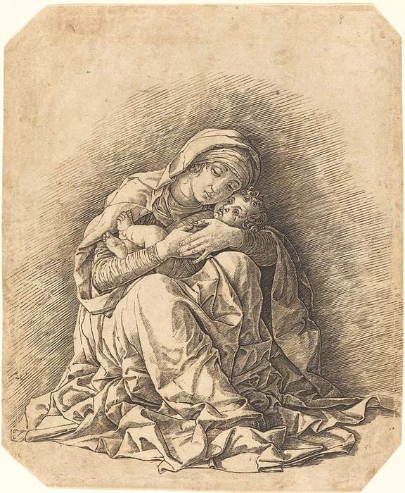 The Virgin and Child — Andrea Mantegna