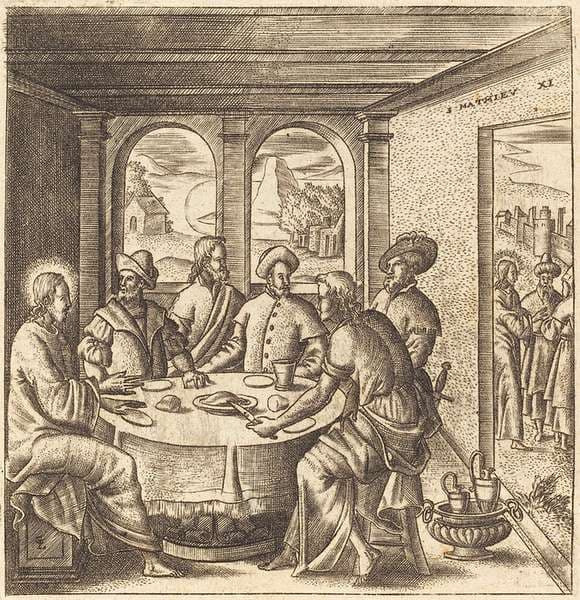 Christ Teaching — Léonard Gaultier
