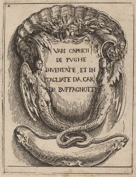 Frontispiece — Carlo Antonio Buffagnotti