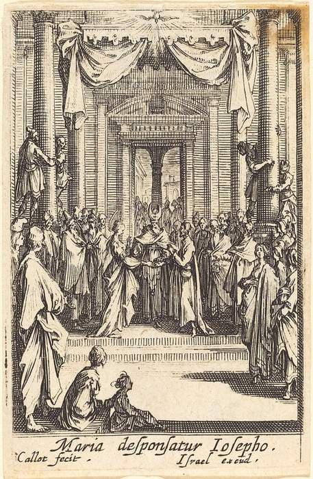 The Marriage of the Virgin — Jacques Callot