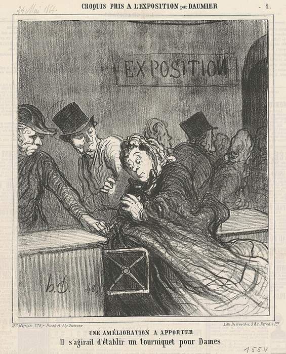 Une amelioration a apporter — Honoré Daumier