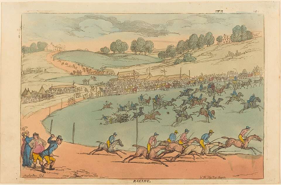 Racing — Thomas Rowlandson