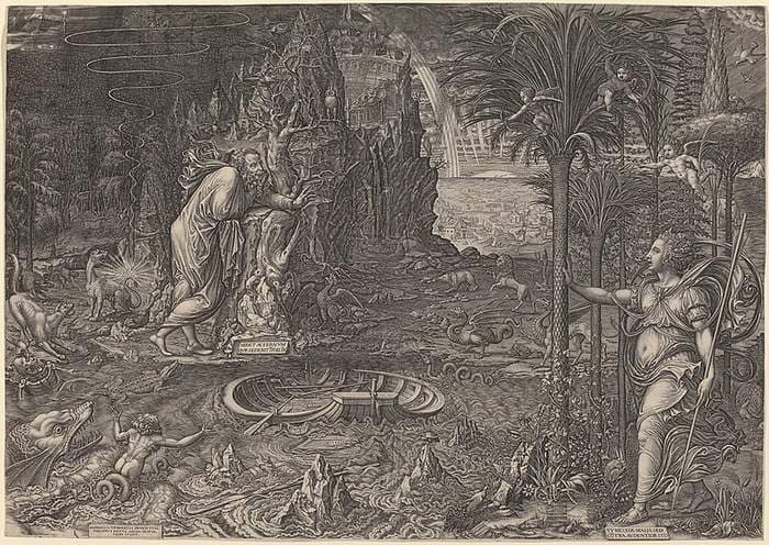 Allegory of Life — Giorgio Ghisi