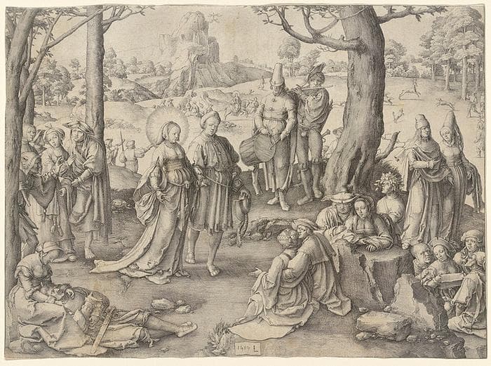 The Dance of Saint Mary Magdalene — Lucas van Leyden