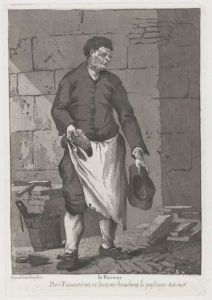 Le Paveur (The Road Paver) — Giovanni David