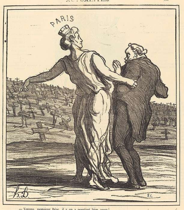 Voyons, monsieur Réac... — Honoré Daumier