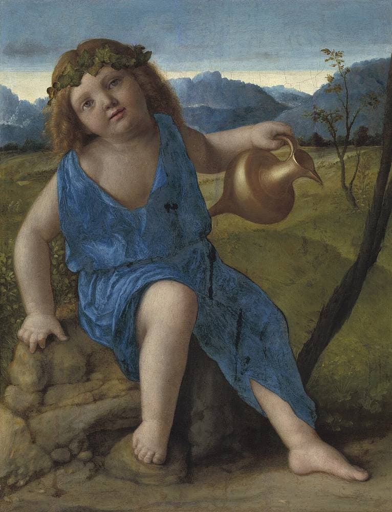 The Infant Bacchus — Giovanni Bellini