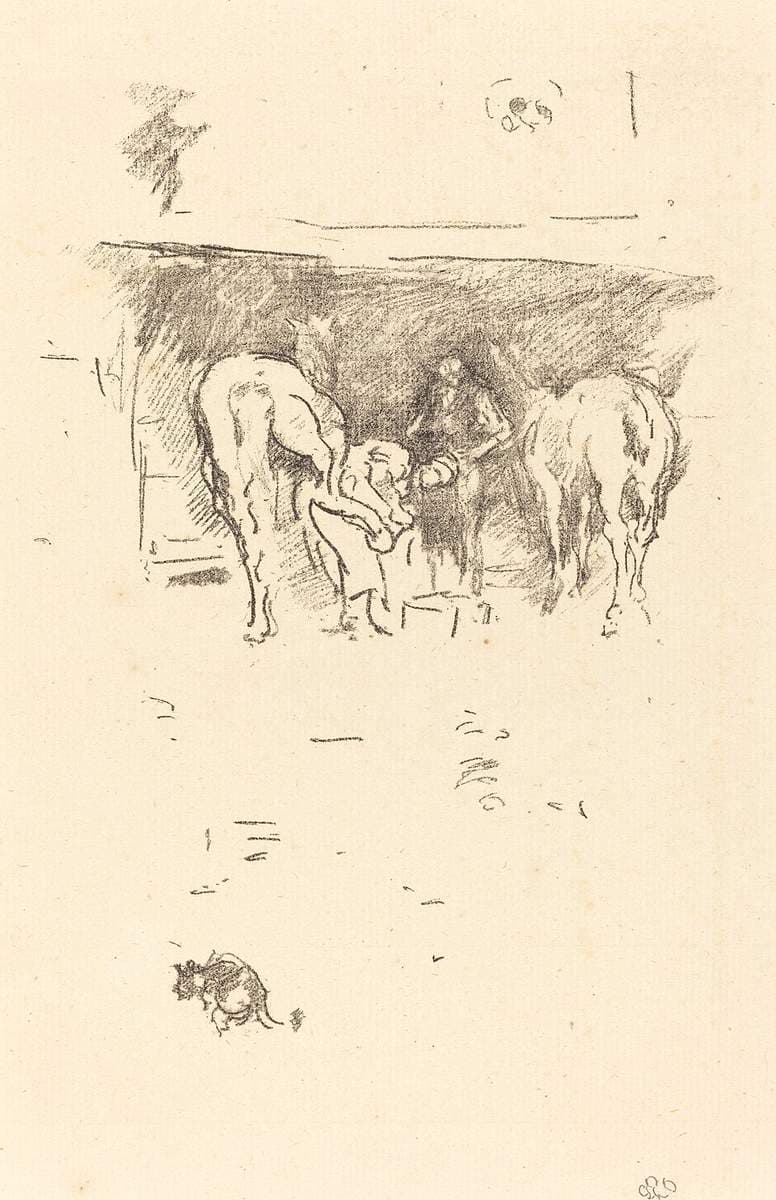 The Good Shoe — James Abbott McNeill Whistler