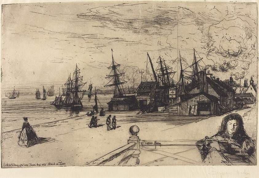 Yacht Tavern, Erith — Francis Seymour Haden