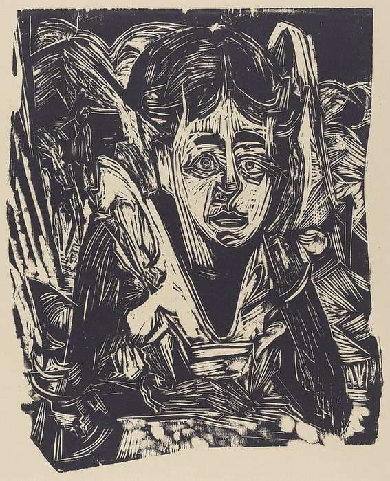 Girl Dreaming — Ernst Ludwig Kirchner