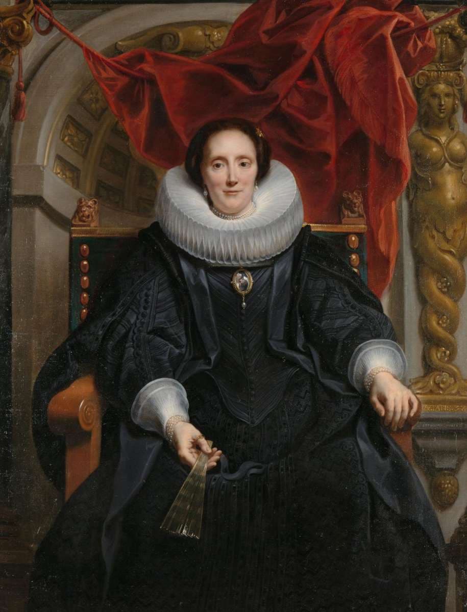 Portrait of Catherine Behaghel — Jacob Jordaens