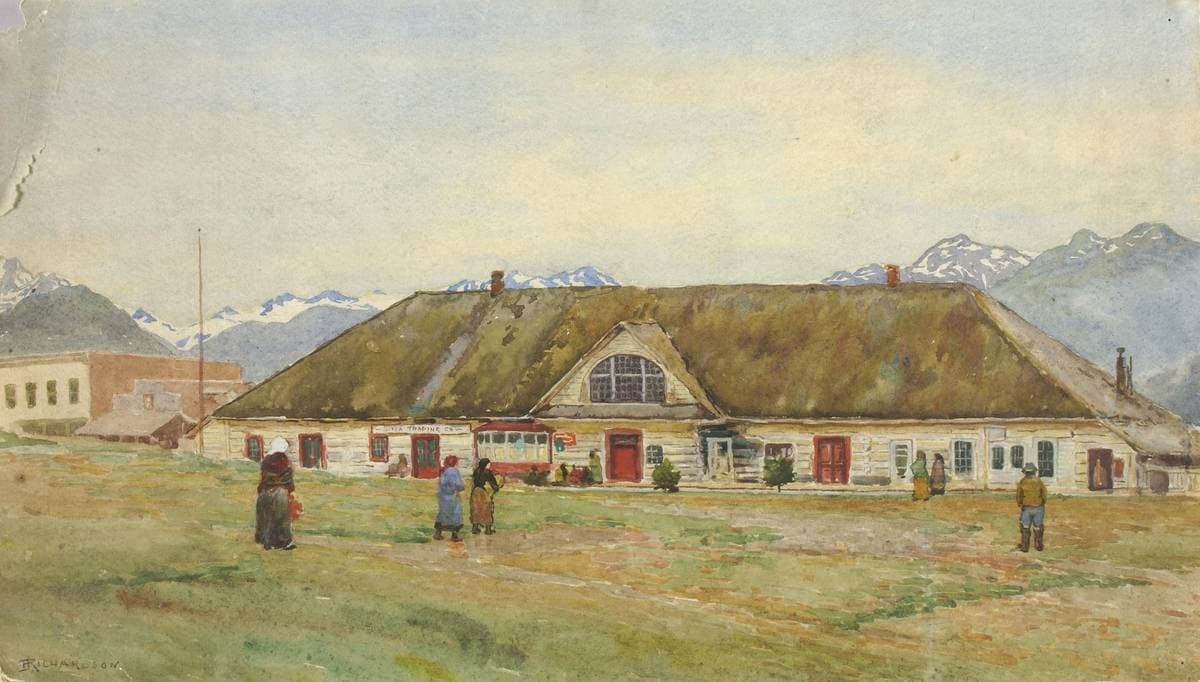 Old Russian Trading Post, Sitka — Theodore J. Richardson