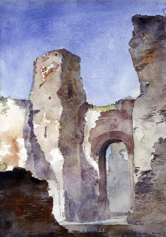Baths of Caracalla, Rome — Cass Gilbert
