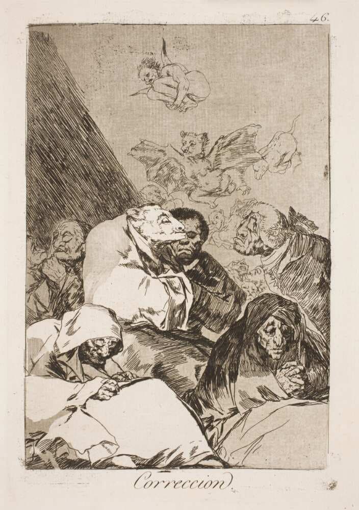 Anger — Francisco Goya