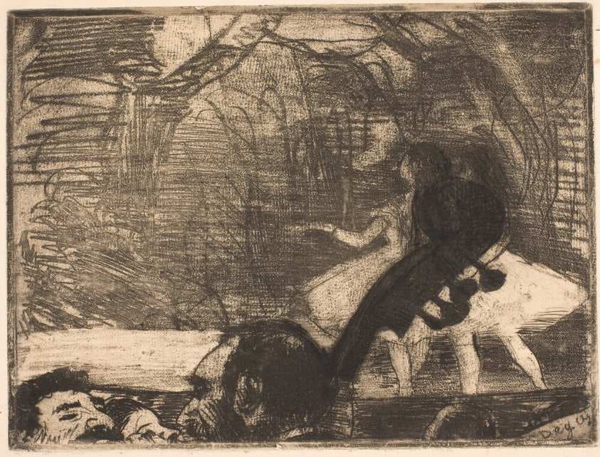 På scenen — Edgar Degas