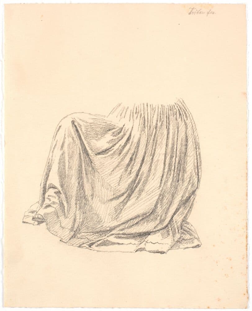 Draperistudie — Christen Købke