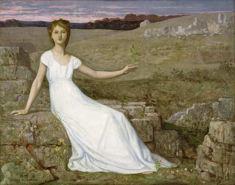 Hope — Pierre Puvis de Chavannes