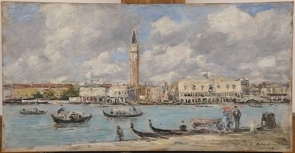 Venise. San Giorgio — Eugène Boudin