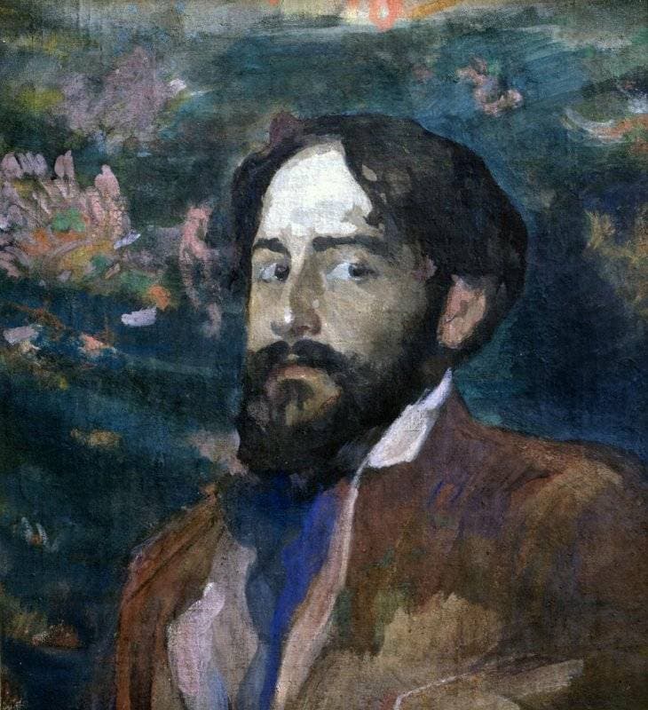 Портрет художника Н. Д. Милиоти — Nikolai Sapunov