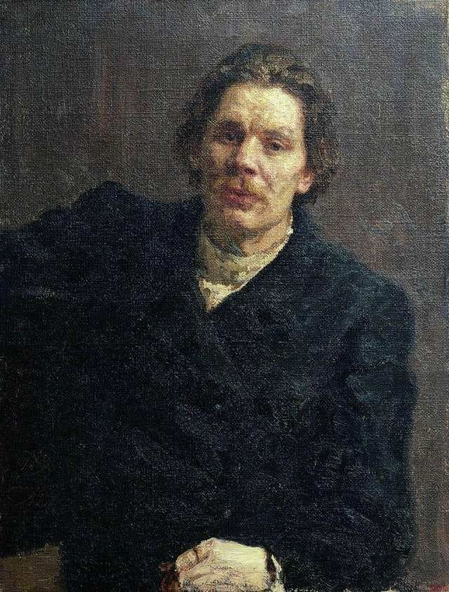 Портрет М. Горького — Ilya Repin