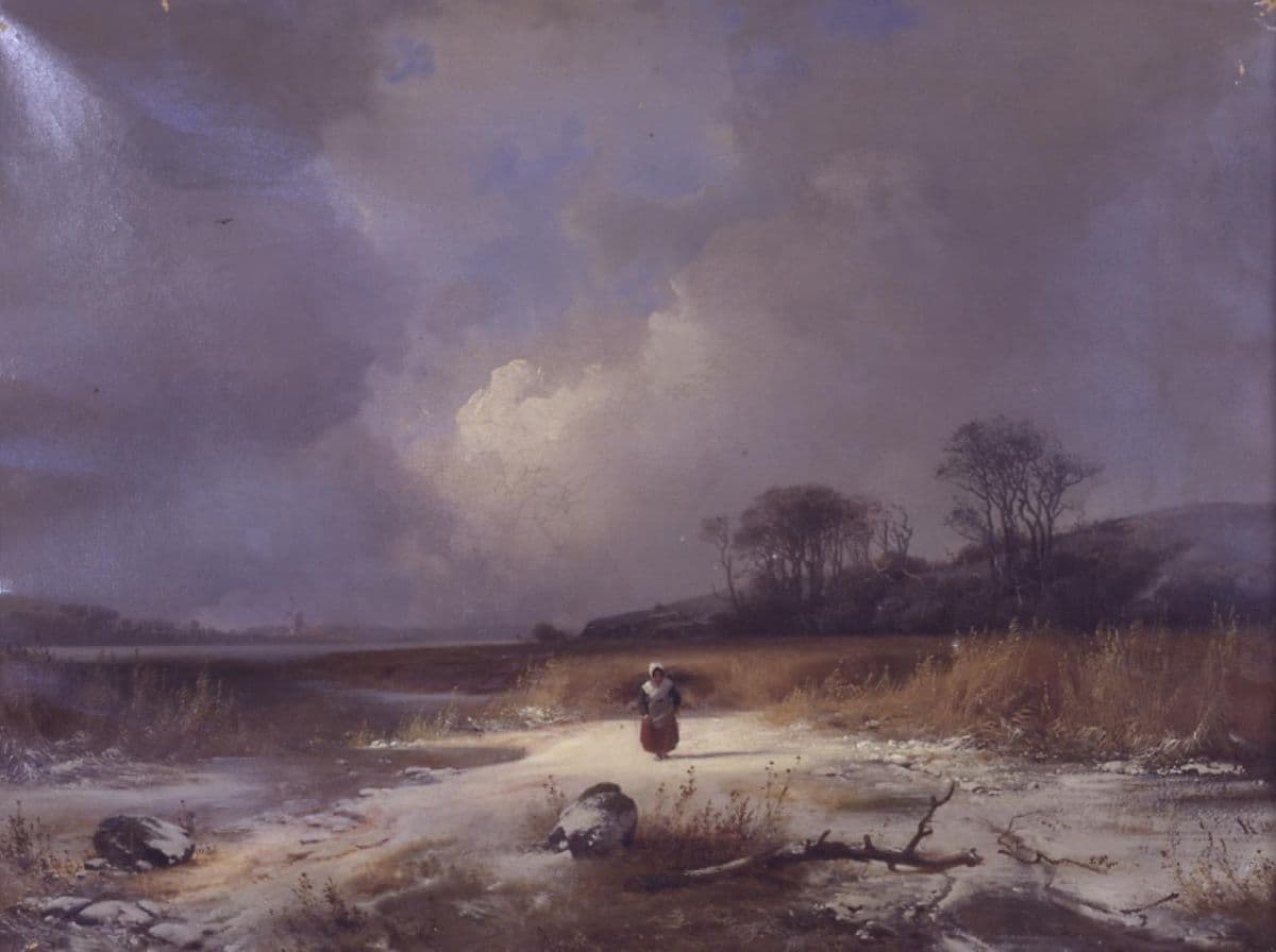 Vinterlandskab — Frederik Rohde