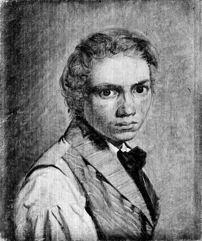 Self-Portrait — Constantin Hansen