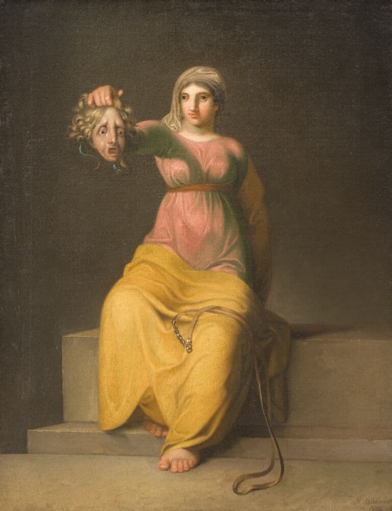 Theology. Allegorical figure — Nicolai Abildgaard