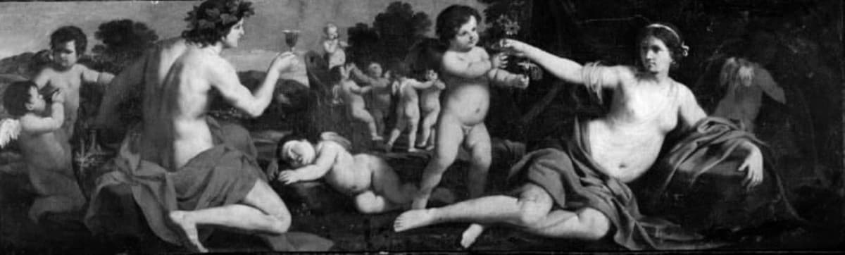Bacchus og Ariadne — Giacinto Gimignani