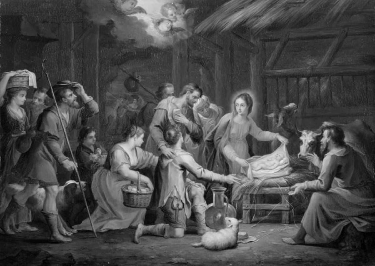 Hyrdernes tilbedelse — Jacob Andries Beschey