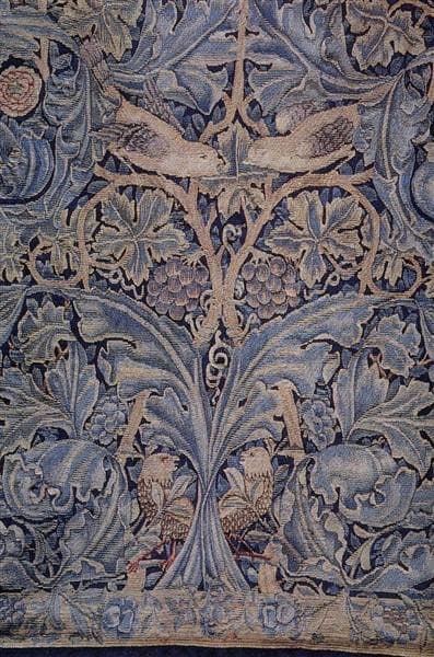 Cabbage and vine tapestry — William Morris