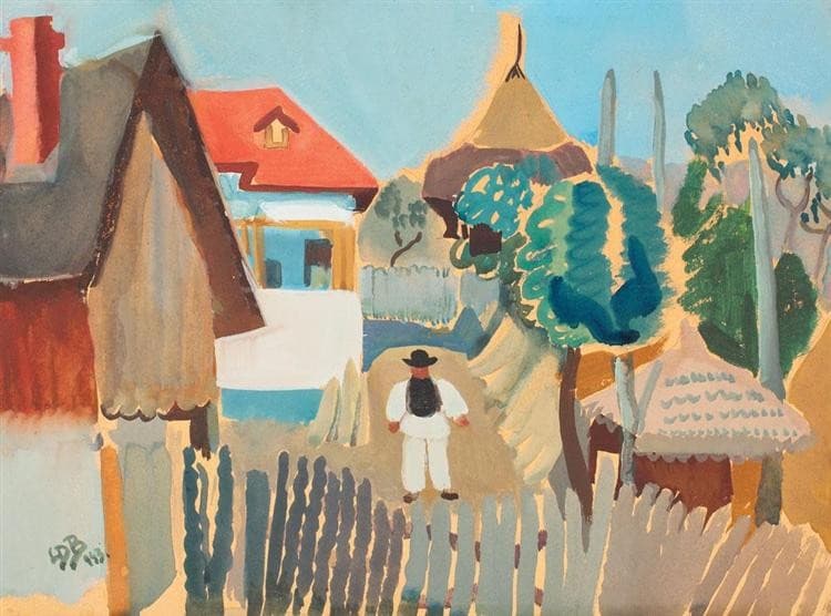 Scenă sătească — Lucia Demetriade Balacescu