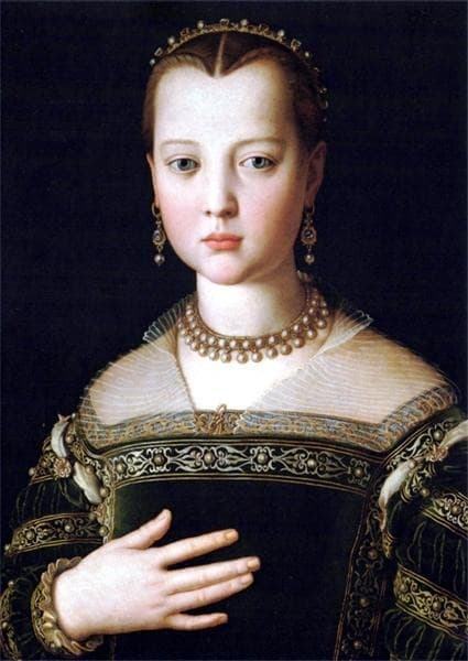 Portrait of Maria de' Medici — Bronzino