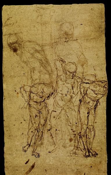 Study for a Flagellation — Andrea Mantegna