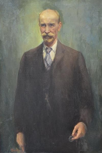 Portrait of Doctor Nikola Lambrev — Georgi Mashev