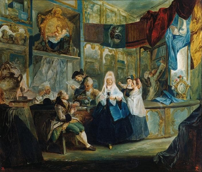 The Shop — Luis Paret y Alcázar