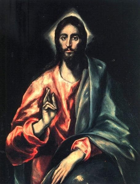Christ as Saviour — El Greco