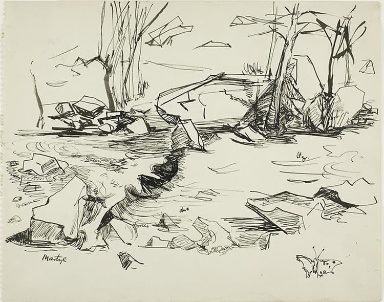 Untitled (Riverbank) — Martyl Langsdorf